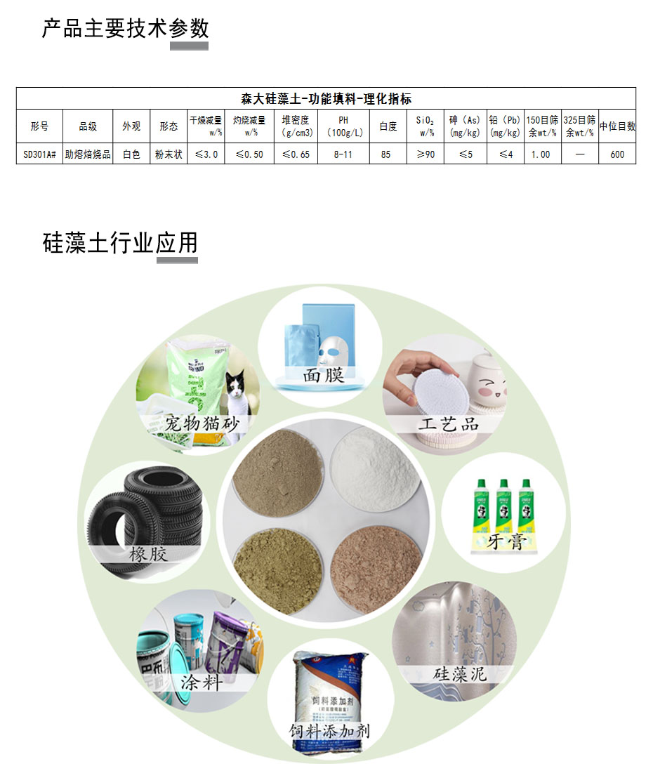 硅藻土功能填料